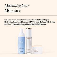 SkinMedica Dermal Repair Cream paired with HA5 Hydra Collagen cleanser and hydrator for complete moisture routine