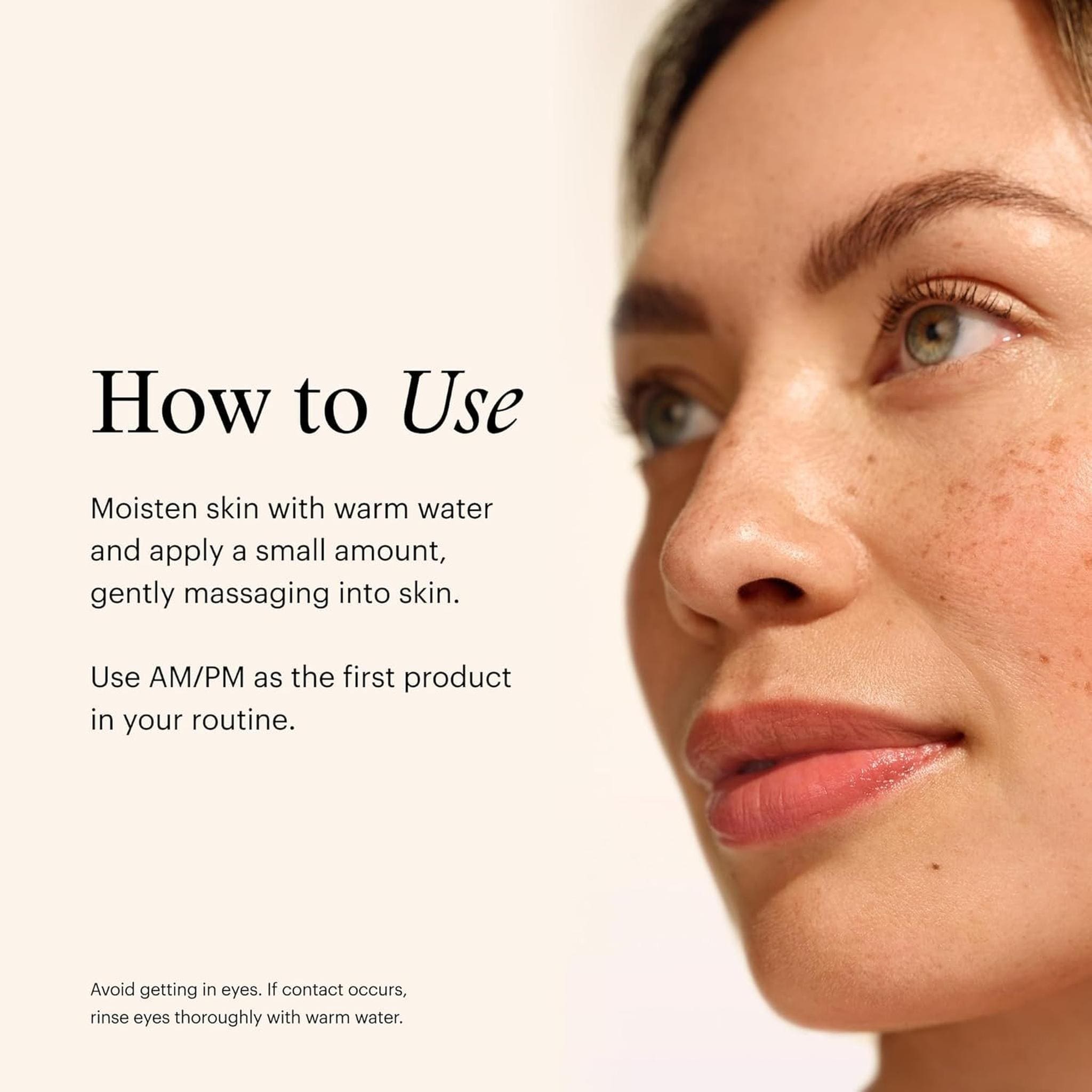 How to use SkinMedica Facial Cleanser AM PM first step in skincare routine