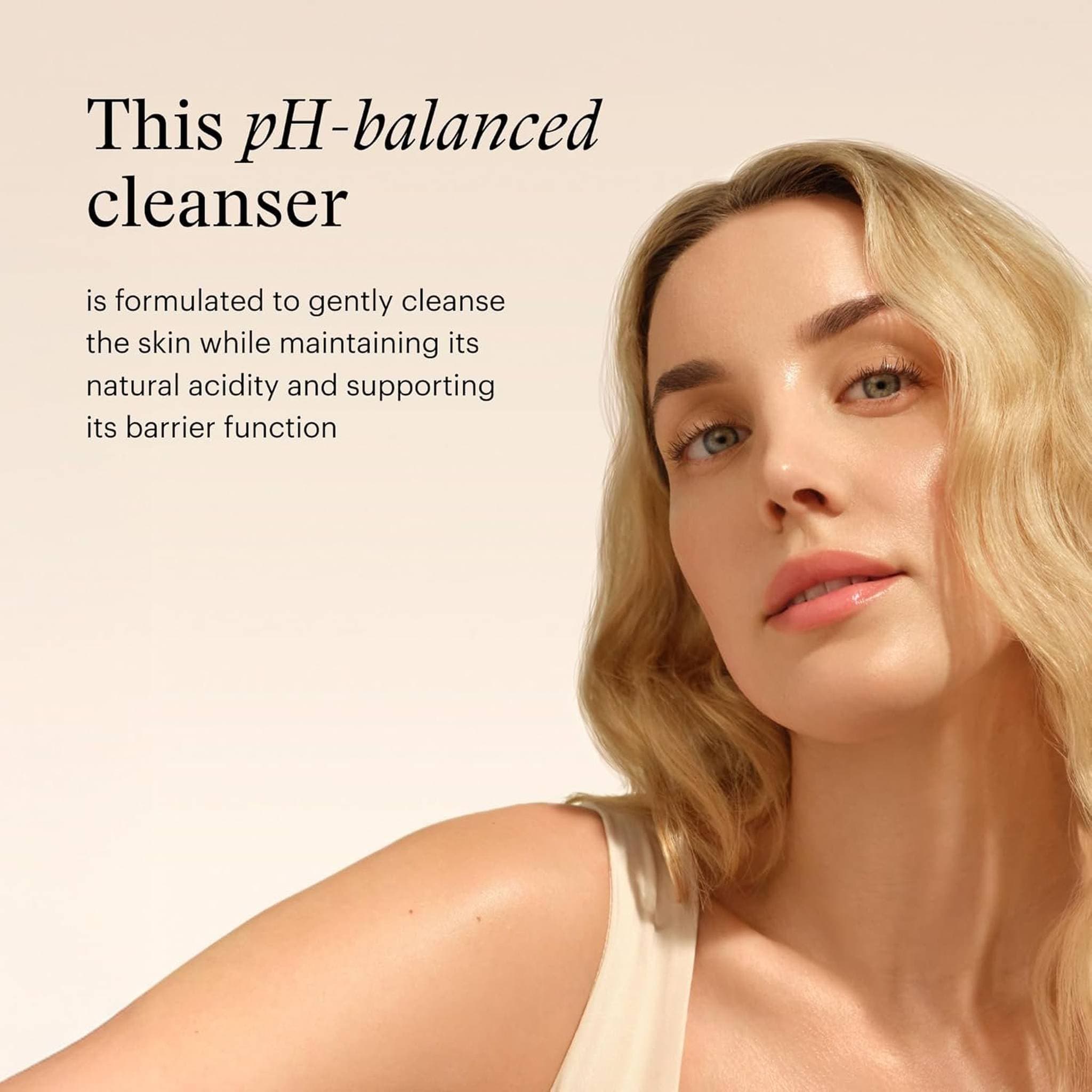 SkinMedica pH-balanced Facial Cleanser supports skin barrier function