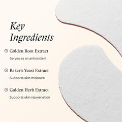 SkinMedica Instant Bright Eye Mask patches with key brightening ingredients