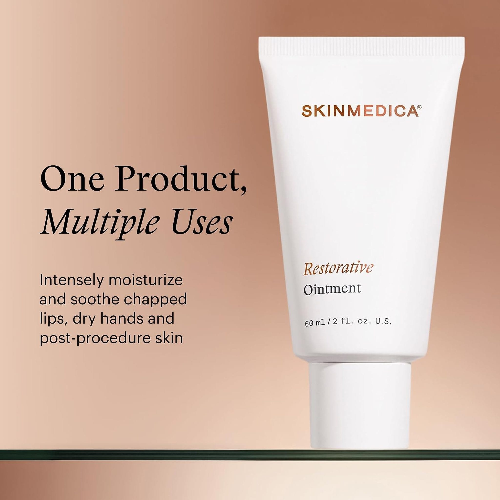 SkinMedica Restorative Ointment for lips hands and post-procedure skin