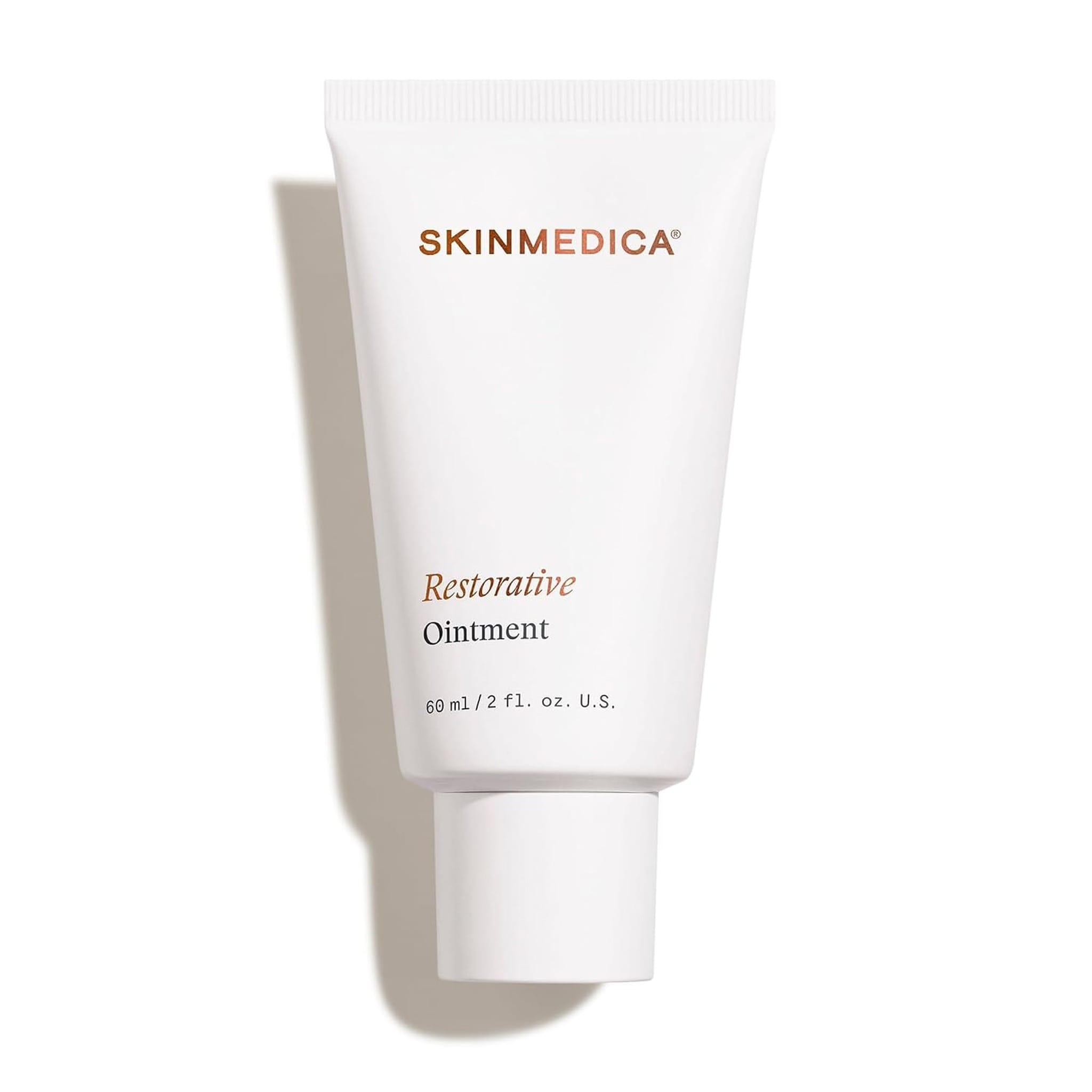 SkinMedica Restorative Ointment tube on white background