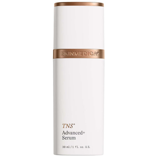 SkinMedica TNS Advanced+ Serum 30ml white bottle with rose gold band