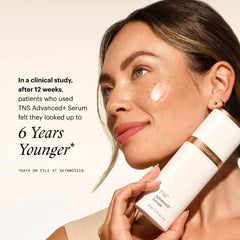 SkinMedica TNS Advanced+ Serum before and after skin improvement results at week 2