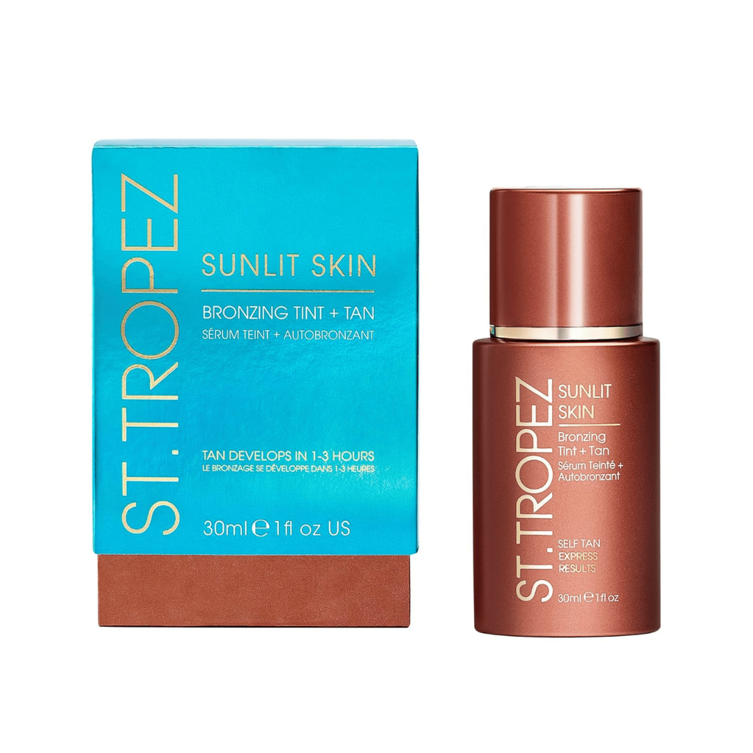 St. Tropez Sunlit Skin Bronzing Tint + Tan Serum