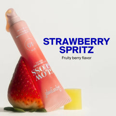 Strawberry Spritz fruity berry flavored SPF lip gloss 2