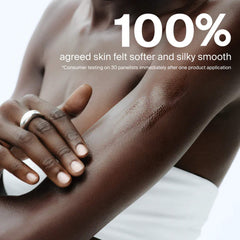 Applying Supergoop Glow Oil SPF 50 for softer smoother skin after one use