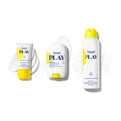 Play lotion stick and mist trio water and sweat resistant SPF 50