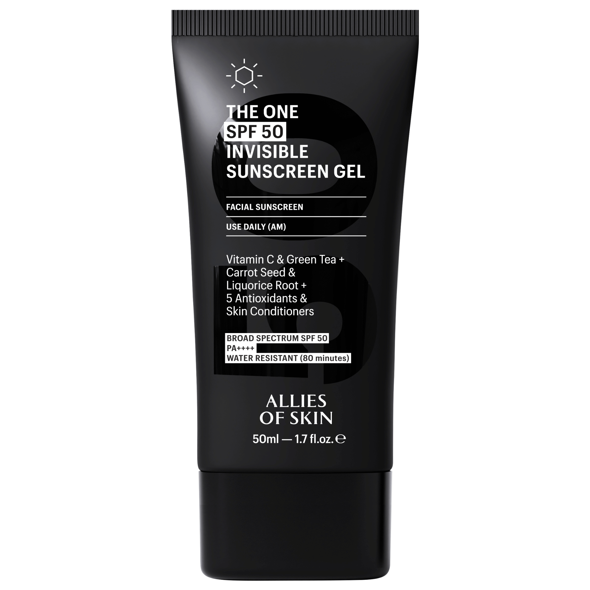 Allies of Skin The One SPF 50 Invisible Sunscreen Gel