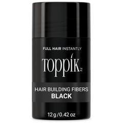 Toppik Hair Building Fibers Black 0.42 oz. shop at Exclusive Beauty Club