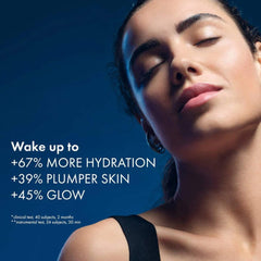 Vichy Minéral 89 Night Cream clinically proven results: +67% hydration, +39% plumper skin, +45% glow