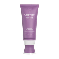 Virtue Flourish Conditioner for Thinning Hair 6.7 oz tube with Alpha Keratin that nourishes thickens and detangles