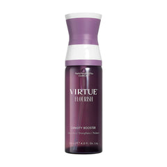 Virtue Flourish Density Booster 4 oz spray with Alpha Keratin that stimulates strengthens and thickens thinning hair