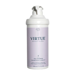 Virtue Full Shampoo 17 oz value size pump bottle for daily volume and thicker-looking hair