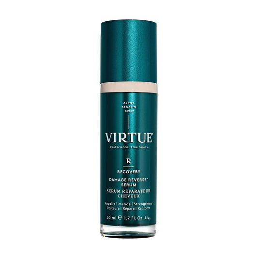Virtue Recovery Damage Reverse Serum 1.7 oz with Alpha Keratin that repairs mends and strengthens damaged hair