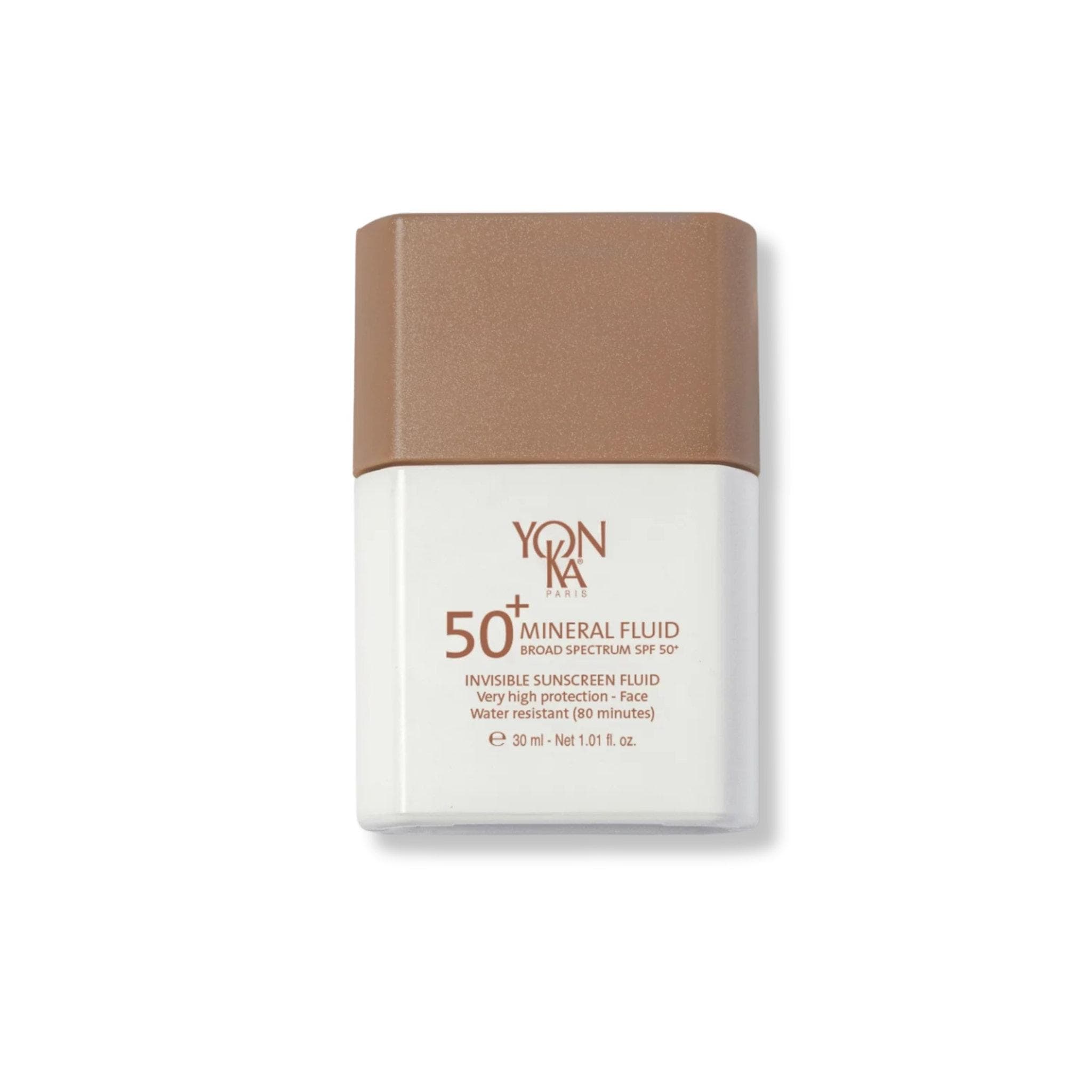 Yon-Ka Paris SPF 50 Mineral Fluid broad spectrum invisible sunscreen 30ml