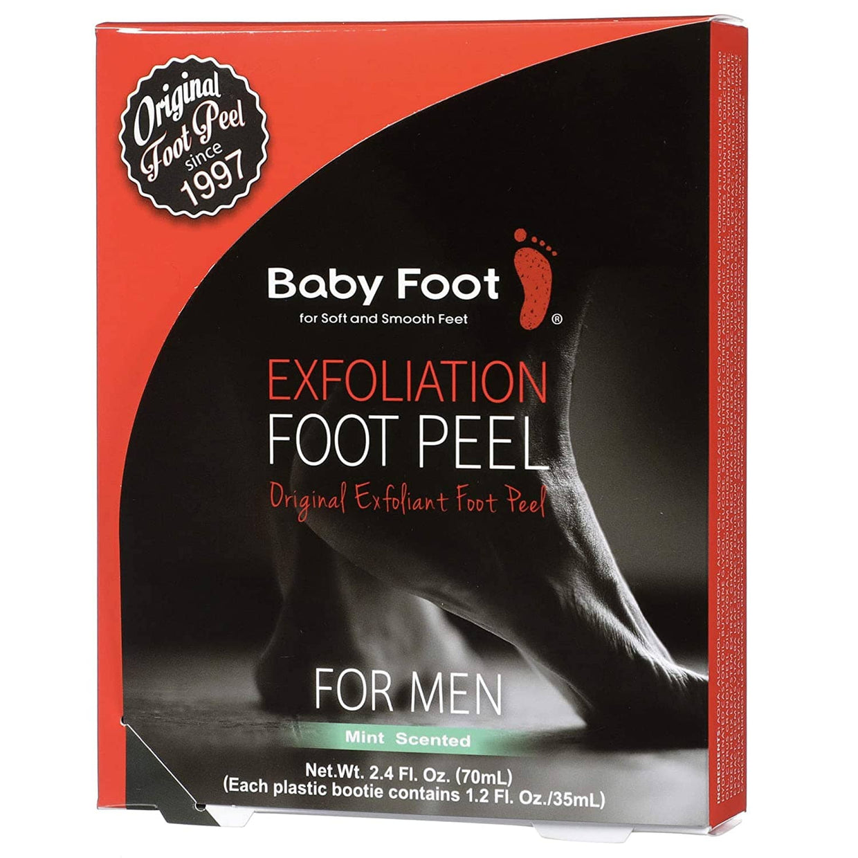 Baby Foot Exfoliant Foot Peel For Men Baby Foot Shop at Exclusive Beauty Club