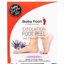 Cargar imagen en el visor de galería, Baby Foot Original Exfoliant Foot Peel Baby Foot Shop at Exclusive Beauty Club
