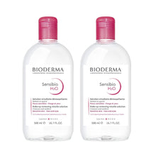 将图片加载到图库查看器，Bioderma Sensibio H2O Micellar Water Bioderma 2 x 500ml / 33.4 fl. oz. Shop at Exclusive Beauty Club
