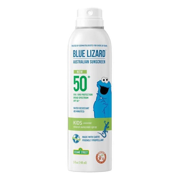 Blue Lizard Australian Kids Mineral Sunscreen Spray SPF 50+ Blue Lizard 5 oz. Shop at Exclusive Beauty Club