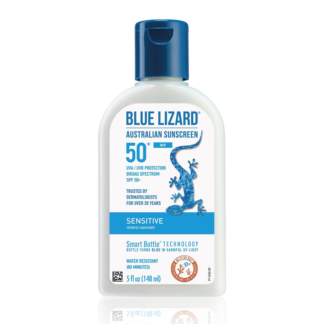 Blue Lizard Australian Sensitive Mineral Sunscreen SPF 50+ Blue Lizard 5 fl. oz. (Bottle) Shop at Exclusive Beauty Club