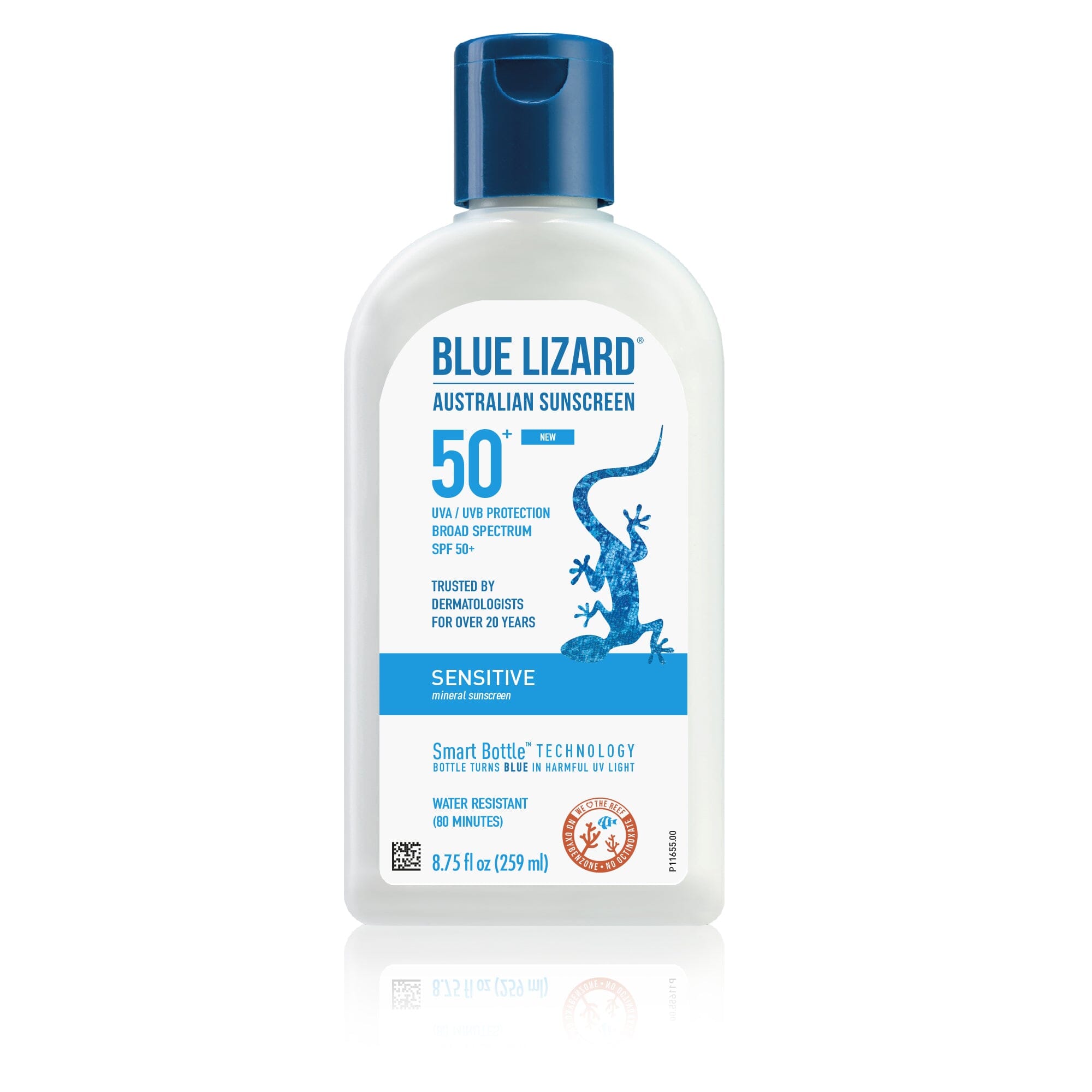 Blue Lizard Australian Sensitive Mineral Sunscreen SPF 50+ Blue Lizard 8.75 fl. oz. (Bottle) Shop at Exclusive Beauty Club