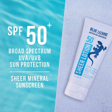Load image into Gallery viewer, Blue Lizard Australian Sheer Mineral Sunscreen Body Lotion SPF 50+ Blue Lizard Shop at Exclusive Beauty Club
