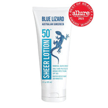 将图片加载到图库查看器，Blue Lizard Australian Sheer Mineral Sunscreen Body Lotion SPF 50+ Blue Lizard Shop at Exclusive Beauty Club
