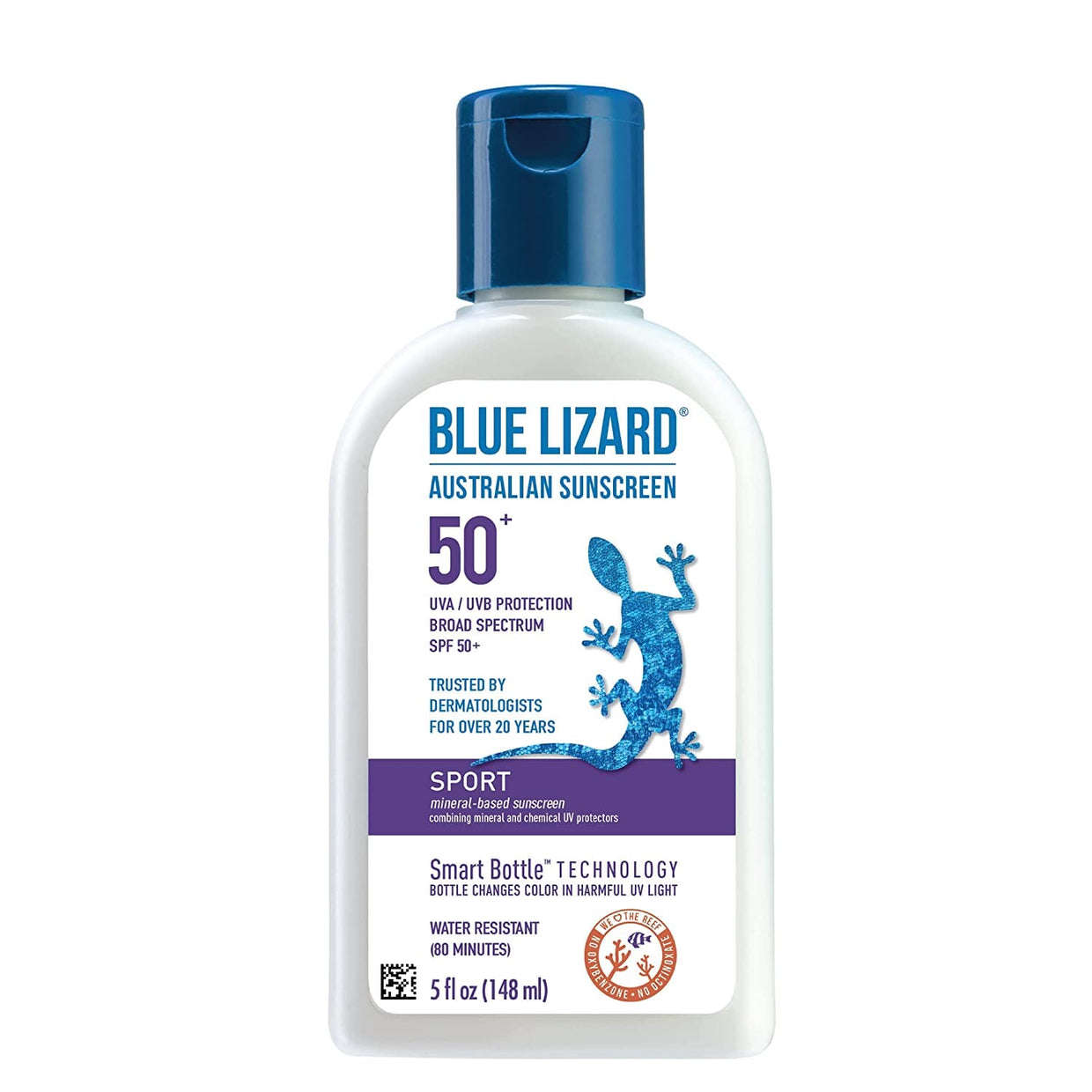 Blue Lizard Australian Sport Mineral-Based Sunscreen SPF 50+ Blue Lizard 5 fl. oz. Bottle Shop at Exclusive Beauty Club