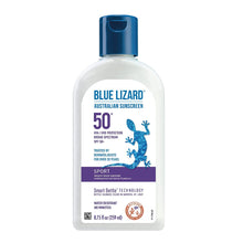 将图片加载到图库查看器，Blue Lizard Australian Sport Mineral-Based Sunscreen SPF 50+ Blue Lizard 8.75 fl. oz. Bottle Shop at Exclusive Beauty Club

