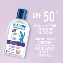 将图片加载到图库查看器，Blue Lizard Australian Sport Mineral-Based Sunscreen SPF 50+ Blue Lizard Shop at Exclusive Beauty Club

