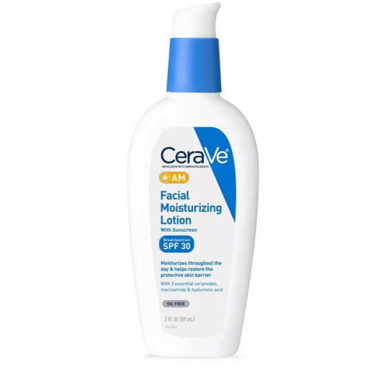 CeraVe AM Facial Moisturizing Lotion SPF 30 Cerave 3 oz. Shop at Exclusive Beauty