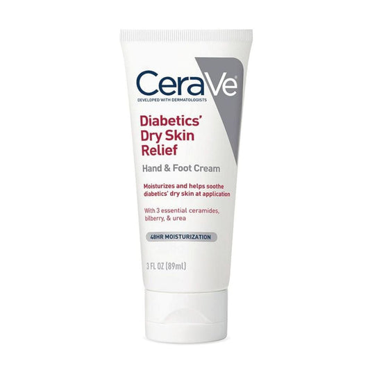 CeraVe Diabetics' Dry Skin Relief Hand & Foot Cream Cerave 3 oz. Shop at Exclusive Beauty