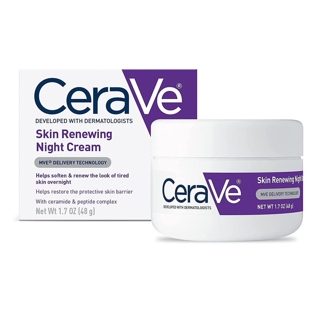 CeraVe Renewing Night Cream Cerave 1.7 oz. Shop at Exclusive Beauty Club