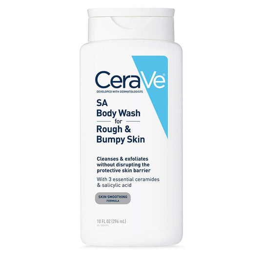 CeraVe SA Body Wash for Rough & Bumpy Skin Cerave 10 oz. Shop at Exclusive Beauty