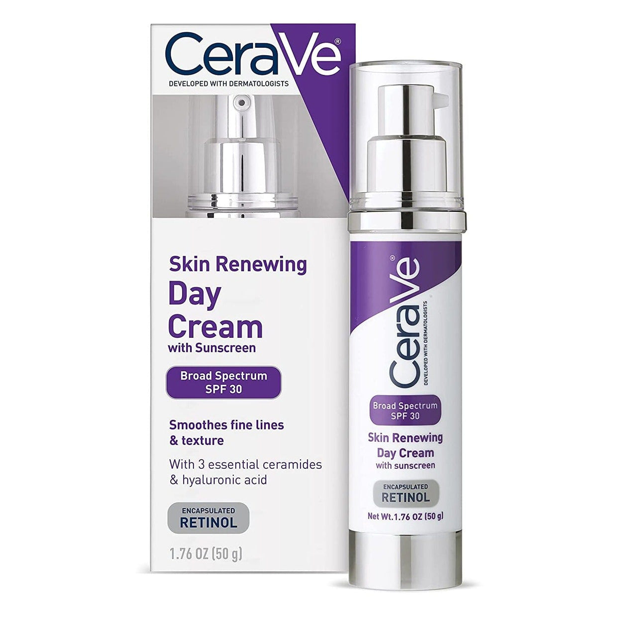 CeraVe Skin Renewing Day Cream SPF 30 Cerave 1.7 oz. Shop at Exclusive Beauty Club