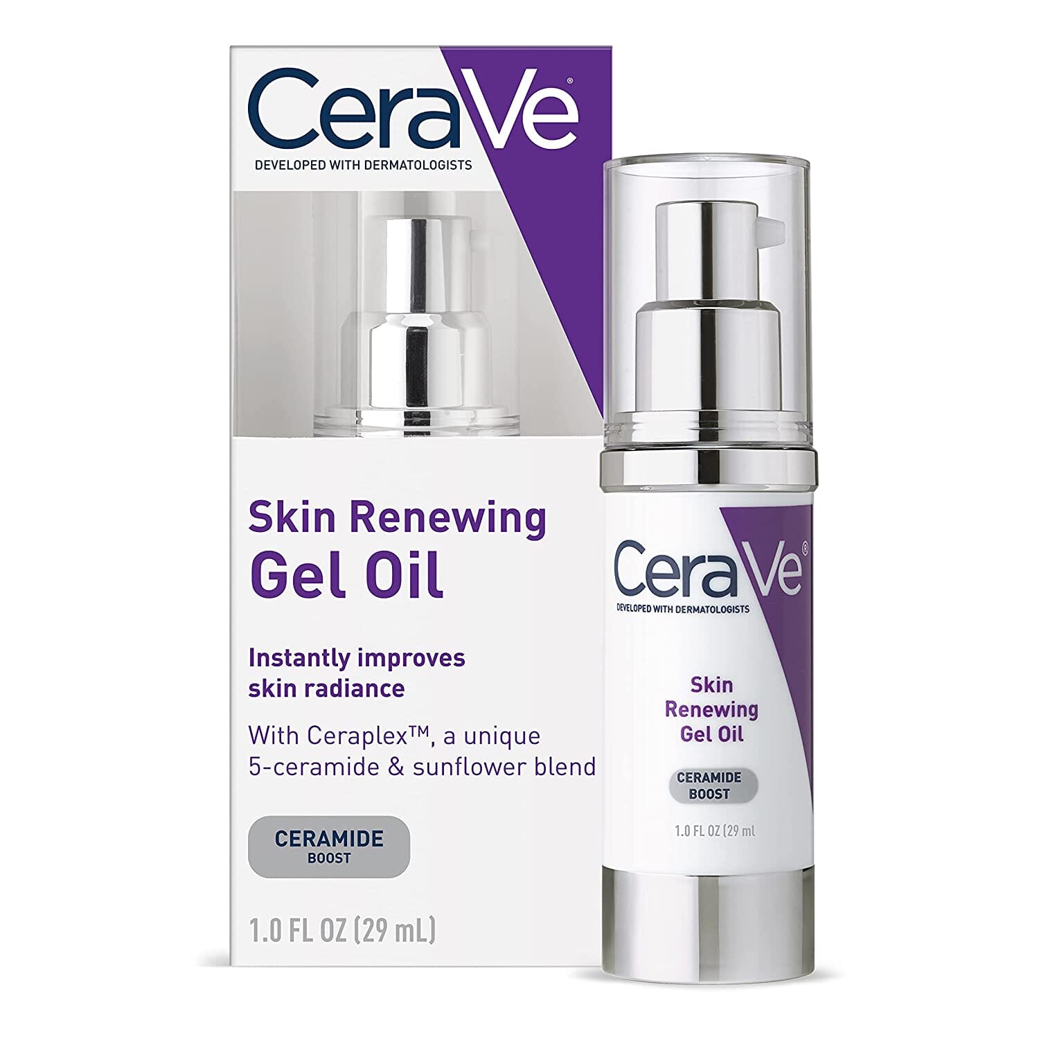 CeraVe Skin Renewing Gel Oil Cerave 1 oz. Shop at Exclusive Beauty Club