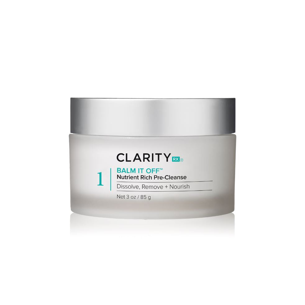 ClarityRx Balm It Off Nutrient Rich Pre-Cleanse ClarityRx 3 oz. Shop at Exclusive Beauty Club