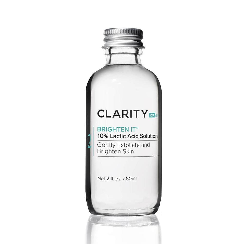 ClarityRx Brighten It 10% Lactic Acid Solution ClarityRx 2.0 fl. oz. Shop at Exclusive Beauty