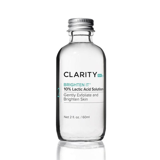 ClarityRx Brighten It 10% Lactic Acid Solution ClarityRx 2.0 fl. oz. Shop at Exclusive Beauty