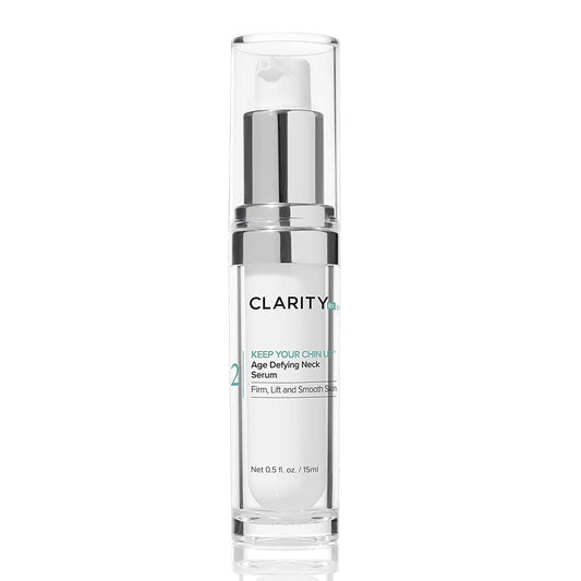 ClarityRx Keep Your Chin Up Age-Defying Neck Serum ClarityRx 0.5 oz. Shop at Exclusive Beauty
