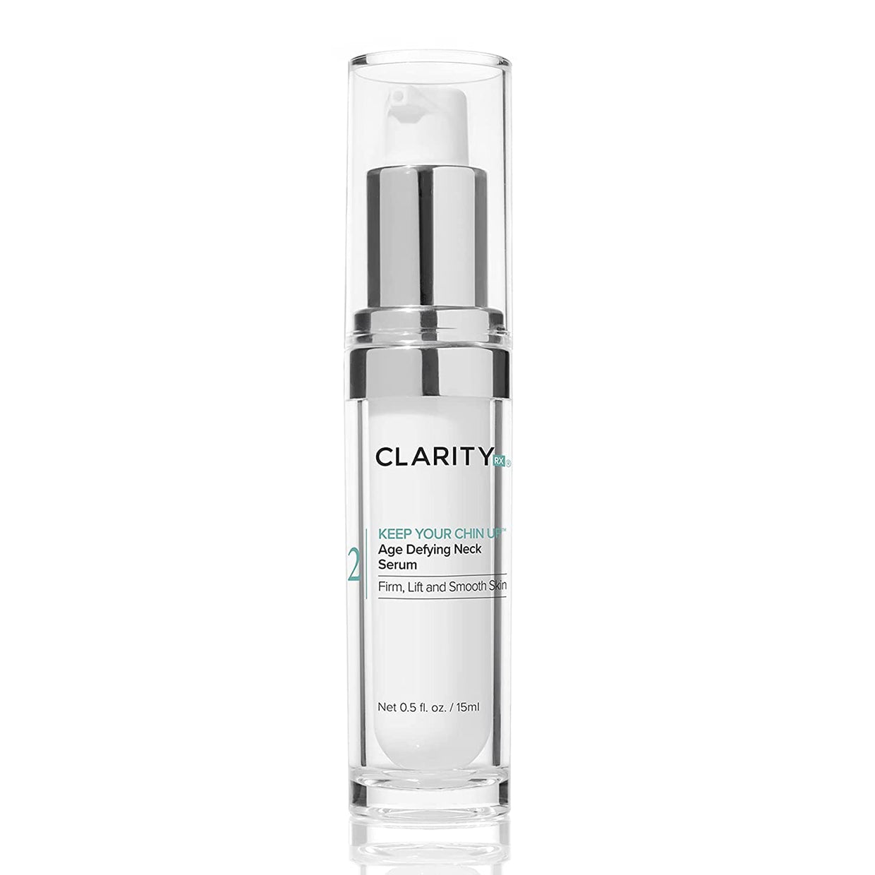 ClarityRx Keep Your Chin Up Age-Defying Neck Serum ClarityRx 0.5 oz. Shop at Exclusive Beauty Club