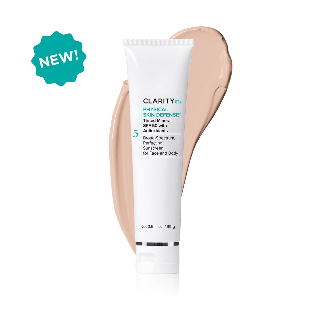 ClarityRx Physical Skin Defense Tinted Mineral SPF 50 ClarityRx 3.5 oz. Shop at Exclusive Beauty Club