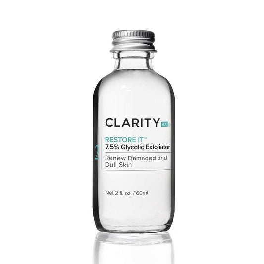 ClarityRx Restore It 7.5% Glycolic Exfoliator ClarityRx 2.0 fl. oz. Shop at Exclusive Beauty