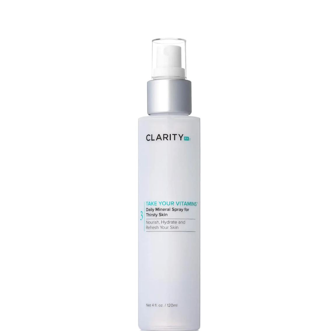 ClarityRx Take Your Vitamins Daily Mineral Spray for Thirsty Skin ClarityRx Shop at Exclusive Beauty Club