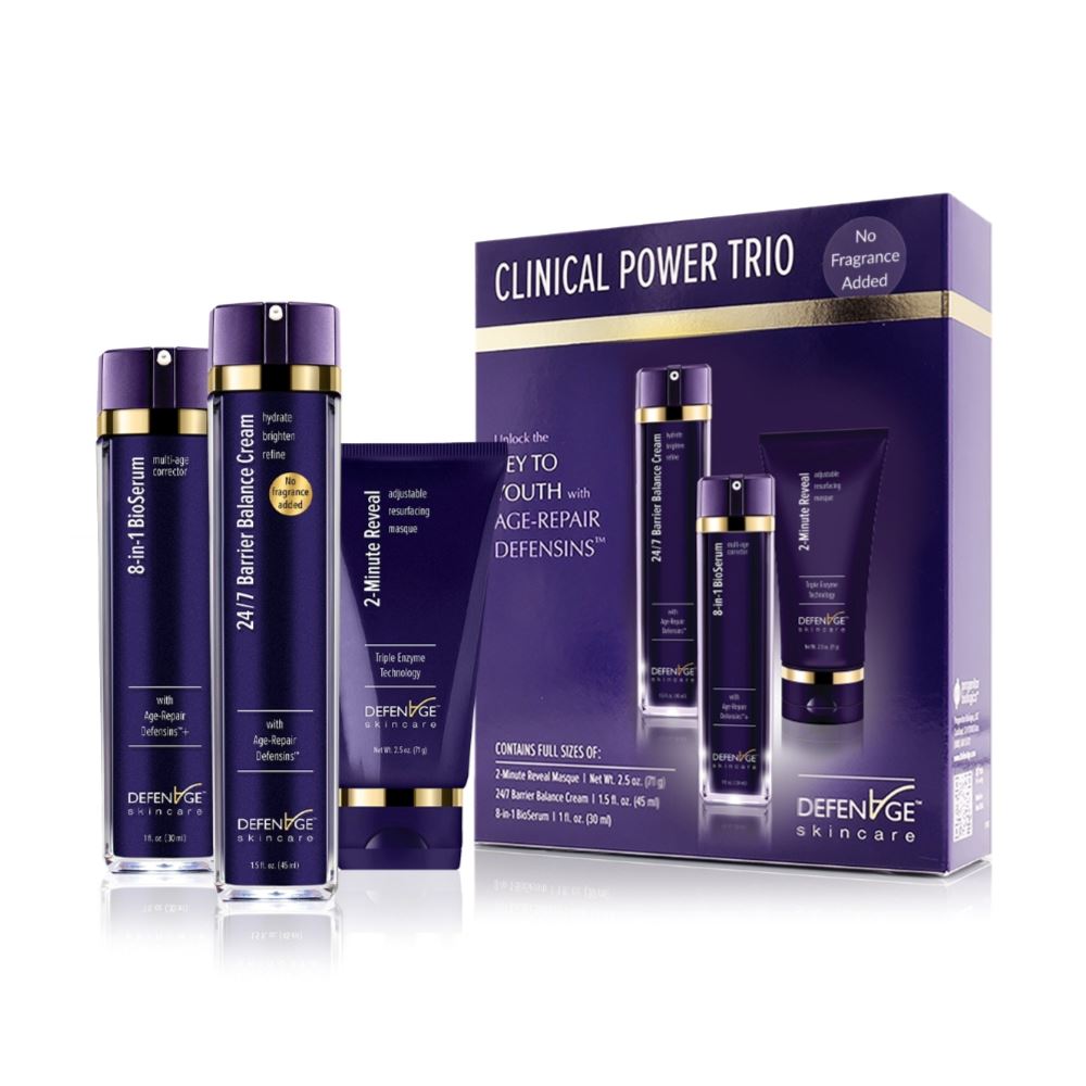 DefenAge Clinical Power Trio FRAGRANCE FREE DefenAge Shop at Exclusive Beauty Club