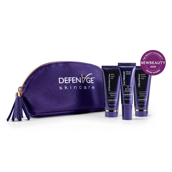 DefenAge Fly Kit , 3 Piece Kit FRAGRANCE FREE DefenAge Shop at Exclusive Beauty