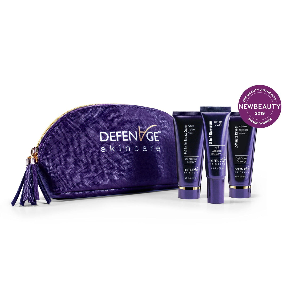 DefenAge Fly Kit , 3 Piece Kit FRAGRANCE FREE DefenAge Shop at Exclusive Beauty Club
