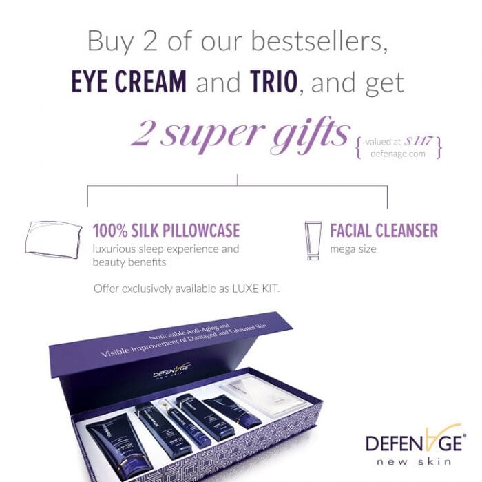 DefenAge Luxe Kit Fragrance Free DefenAge Shop at Exclusive Beauty
