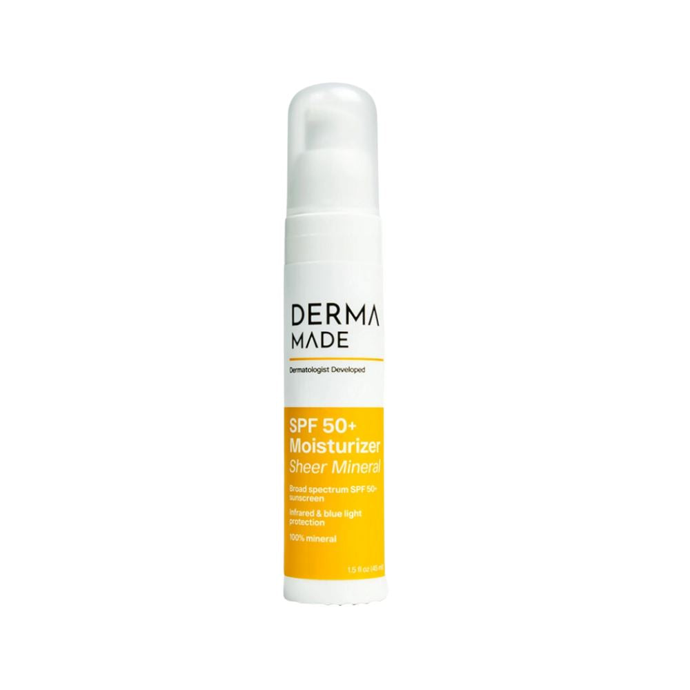 Derma Made SPF 50+ Moisturizer 100% Sheer Mineral Sunscreen Sunscreen DermaMade 1.5 fl. oz. Shop at Exclusive Beauty Club